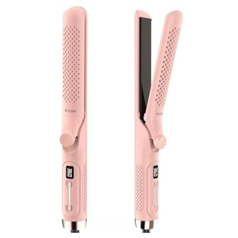 2-in-1 360deg. Dual Voltage 1.25" Hair Straightener And Curler