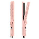 2-in-1 360deg. Dual Voltage 1.25" Hair Straightener And Curler