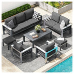 7-Piece Aluminum Patio Conversation Set