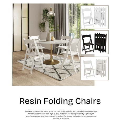 Resin Folding Chairs on Sale
