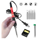 60W Soldering Iron Kit with Accessories