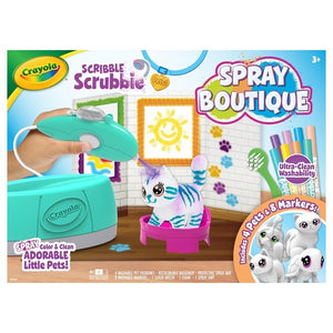 Crayola Scribble Scrubbie Pets Spray Boutique