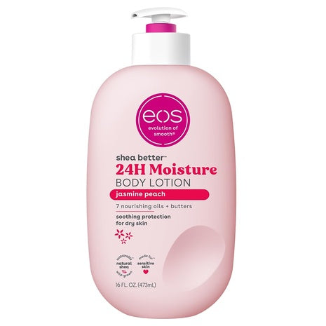 EOS Shea Better Jasmine Peach Body Lotion (16oz)