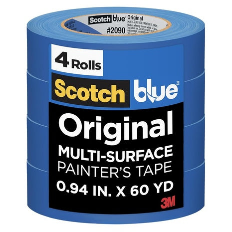 4 Rolls ScotchBlue Painter’s Tape