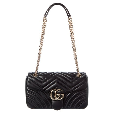 Gucci Women's GG Marmont Leather Shoulder Bag