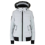 Women's Ladriere Shearling Trim Bomber Jacket