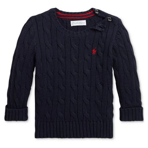 Polo Ralph Lauren Baby Cotton Cable Knit Sweater