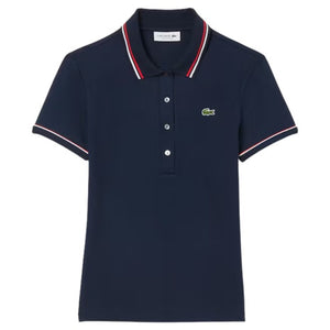 Women's L.12.D Slim Fit Trim Detail Polo