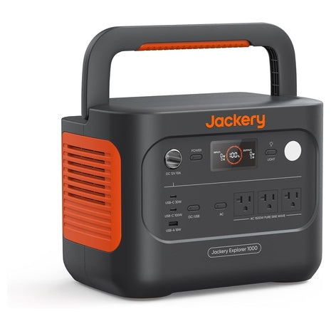 Jackery Explorer 1000 v2 Portable Solar Generator Power Station