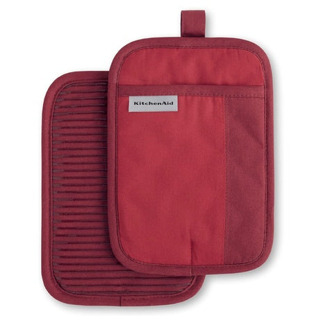 KitchenAid Beacon Two-Tone Non-Slip Pot Holder Set