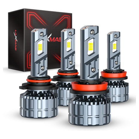 4-Pack Laxmas 9005 H11 Plug And Play Fog Lights