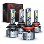 4-Pack Laxmas 9005 H11 Plug And Play Fog Lights