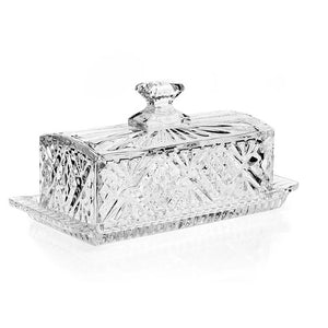 Godinger Dublin Crystal Butter Dish