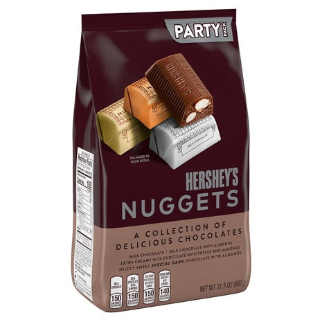 Party Bag Of Hershey's Assorted Chocolate Nuggets