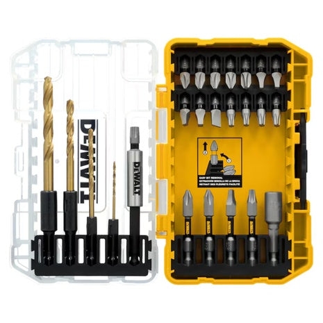 27-Piece Dewalt Tough Grip Screwdriver Bit Set