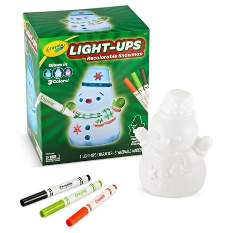 Crayola Light-Ups Recolorable Snowman