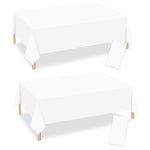 2-Pack Disposable Tablecloths (54" x 108")
