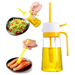 2-In-1 Glass Oil Sprayer Bottle