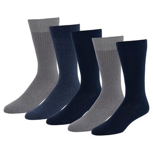 5-Pack Men’s Patterned Dress Socks