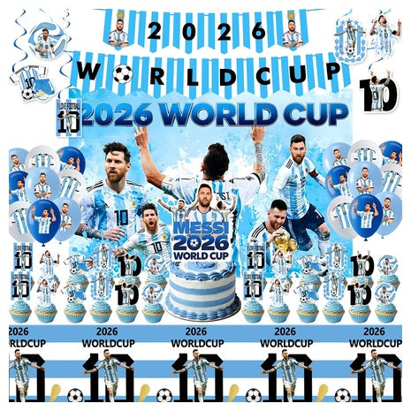 Messi World Cup 2026 Decorations Set