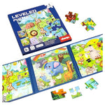 3 in 1 Animals World Magnetic Puzzles