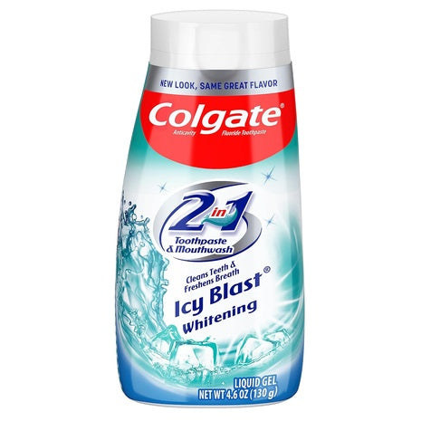Colgate 2-in-1 Whitening Toothpaste & Mouthwash (4.6 oz)