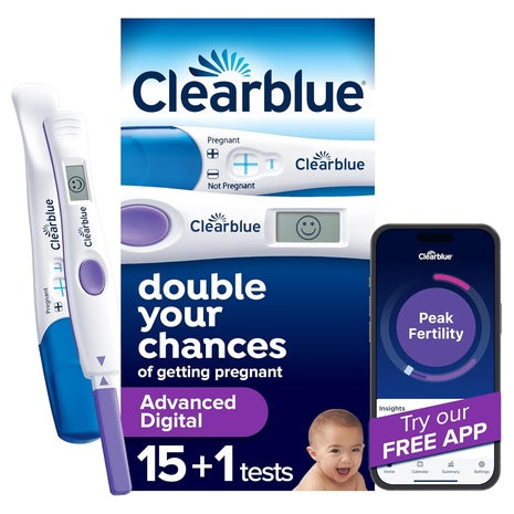Clearblue Advanced Digital Ovulation Test Kit