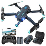 1080P FPV Camera Drone with Altitude Hold, 3D Flip & 2 Batteries