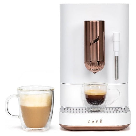 Cafe Affetto Automatic Espresso Machine & Milk Frother W/ Bean Grinder