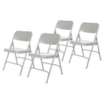 4 Steel Folding Chairs