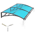 32" X 60" Door Awning Exterior With Drainage