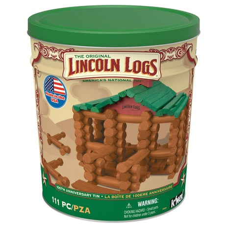 Lincoln Logs Collectible Tin