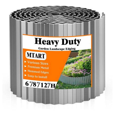 Metal Garden Edging For Landscaping ( 6"x20ft)
