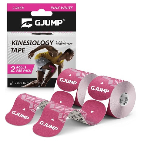 40 Precut Kinesiology Tape Strips (2 Colors)