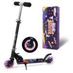Kids Kick Scooter with Light Up Wheels