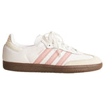 Adidas Originals Samba Sneakers in White and Peach