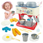 Kids Coffee Playset with LED Lights & Sounds
