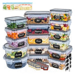 50-Piece Soulgenix Airtight Food Storage Containers With Lids