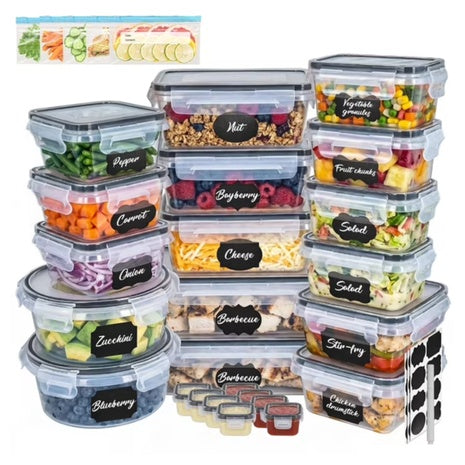 50-Piece Soulgenix Airtight Food Storage Containers With Lids