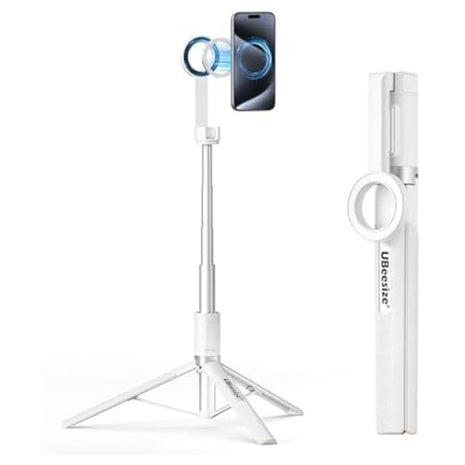 64" Extendable Magnetic Selfie Stick Tripod With Remote