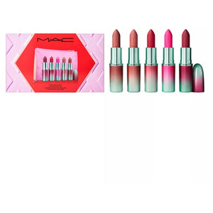 6-Piece MAC Women's Less Is Bore Full-Size Matte Lipstick Gift Set