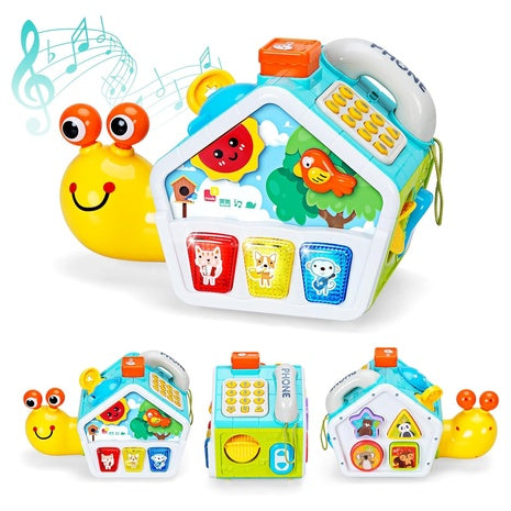 6-in-1 Activity Cube for Toddlers