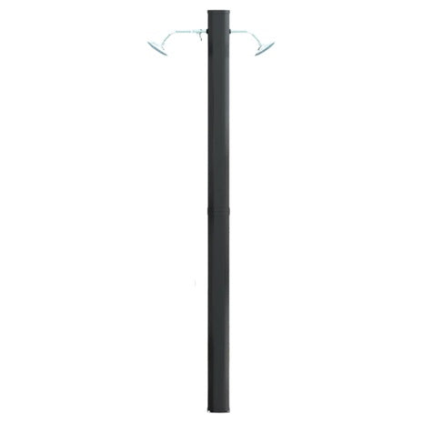 Outsunny 9.2 Gallon Slolar Heated Outdoor Shower With 2 Shower Heads