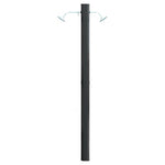 Outsunny 9.2 Gallon Slolar Heated Outdoor Shower With 2 Shower Heads