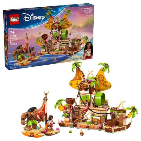 Lego Disney Moana 2 Kakamora Barge Building Set