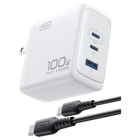 INIU 3-Port 100W Fast Charger
