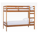 Solid Wood Twin Over Twin Bunk Bed