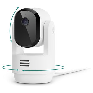 Arlo Essential Indoor Pan Tilt Security Camera 2K