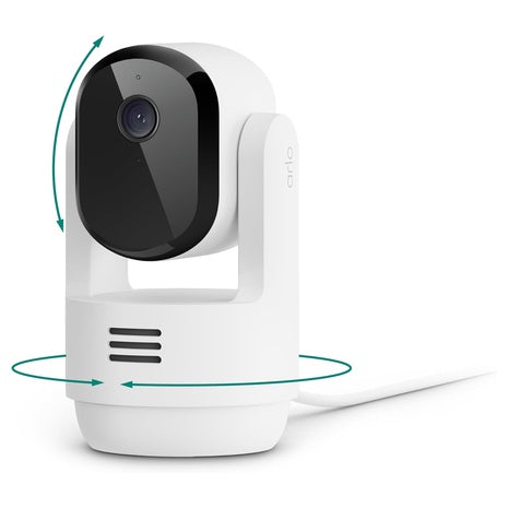 Arlo Essential Indoor Pan Tilt Security Camera 2K