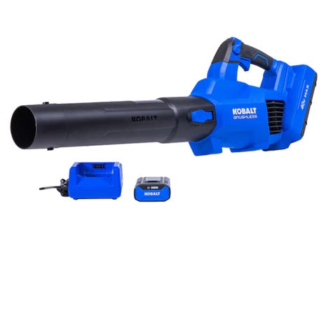 Kobalt Gen4 40V 520-CFM 120-MPH Leaf Blower W/ 4Ah Battery & Charger